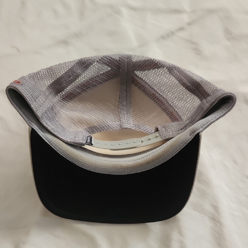 Simms Red and Gray Fish Design Cap - Picture 4 of 6